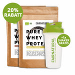 Rabattierte Probieraktion: Whey Bio Proteinpulver 2er-Bundle mit 20% Rabatt