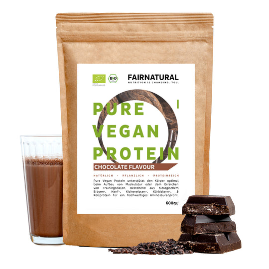 Bio Veganes Proteinpulver Schoko ohne Soja