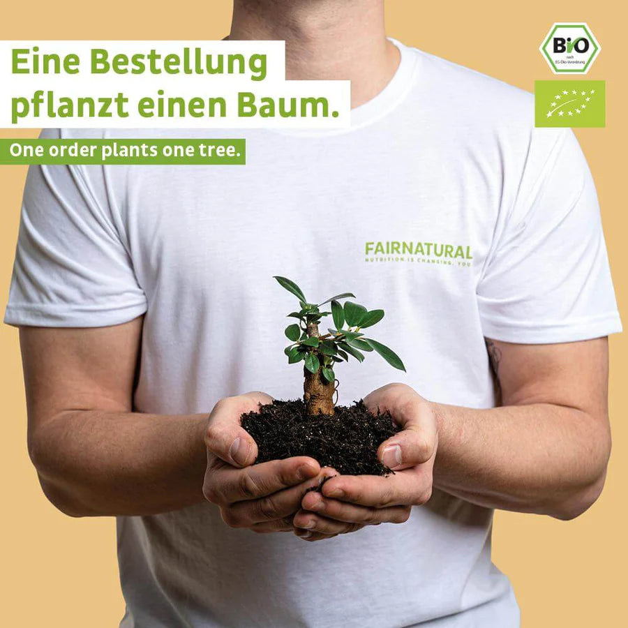 Bio Veganes Proteinpulver Erdbeere ohne Soja